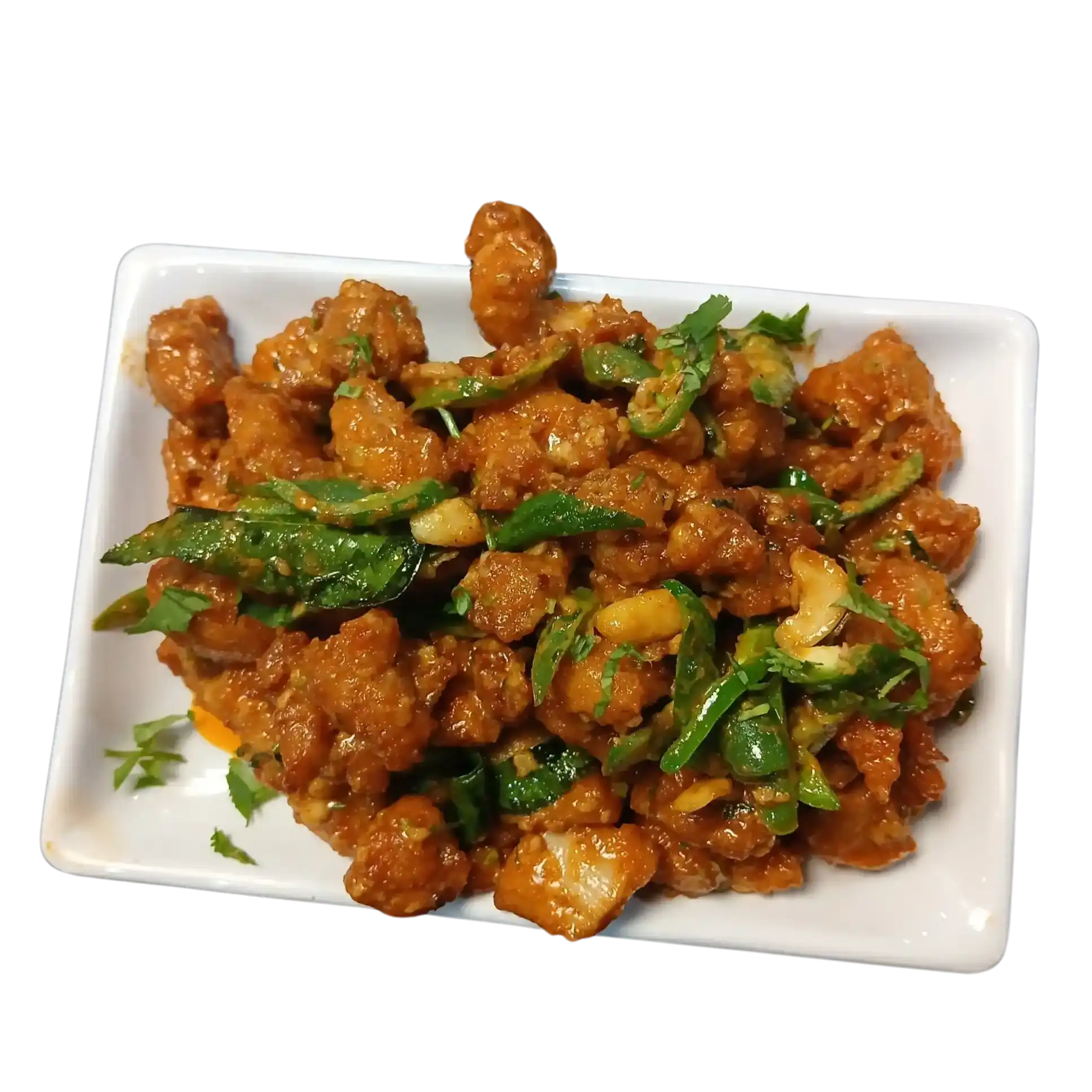 Chilly Chicken at Athidi Indian